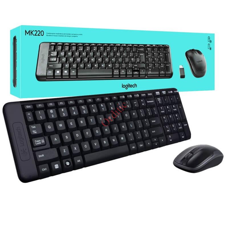 LOGITECH MK220 Ensemble Clavier Souris sans fil - AZERTY – Image 3