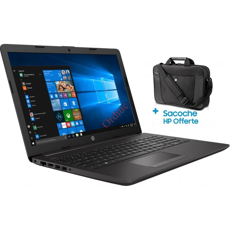 Laptop HP 250 G8 Processeur Intel Dual Core 4Go Ram, 1To Disque dur + sacoche Hp offert