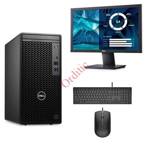 Ordinateur bureau Dell Optiplex 3000 core i3 8GB Ram 512 SSD DVD écran 22 pouces FHD 12ème Génération