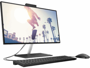 Ordinateur bureau All in One HP 24 CB1025NH core i5 8gb Ram 1To SSD écran 24 pouces, non tactile 12ème génération