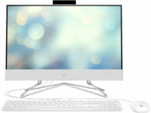 Ordinateur bureau All in One HP 22 dd2001nh Cel 4gb ram ddr4 256 SSD dvd écran 22 pouces