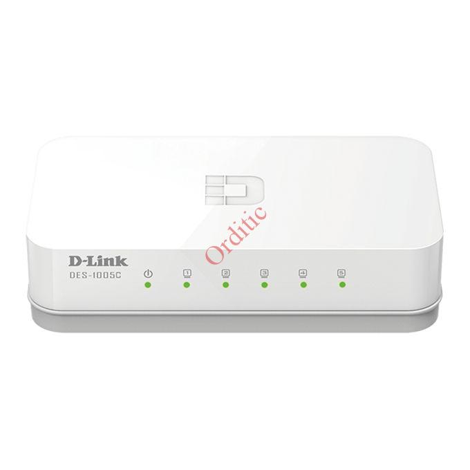 SWITCH DLINK DES 5 PORTS 1005C