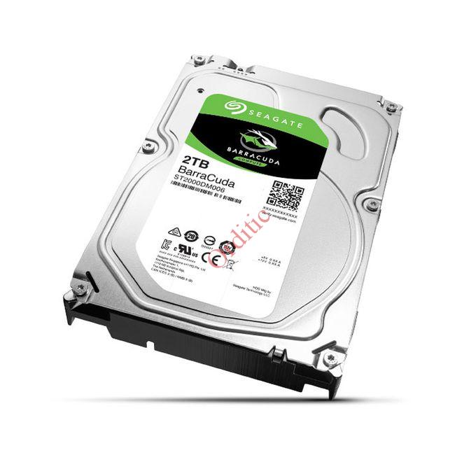 Seagate Disque Dur Bureau SATA - 2To BARACCUDA