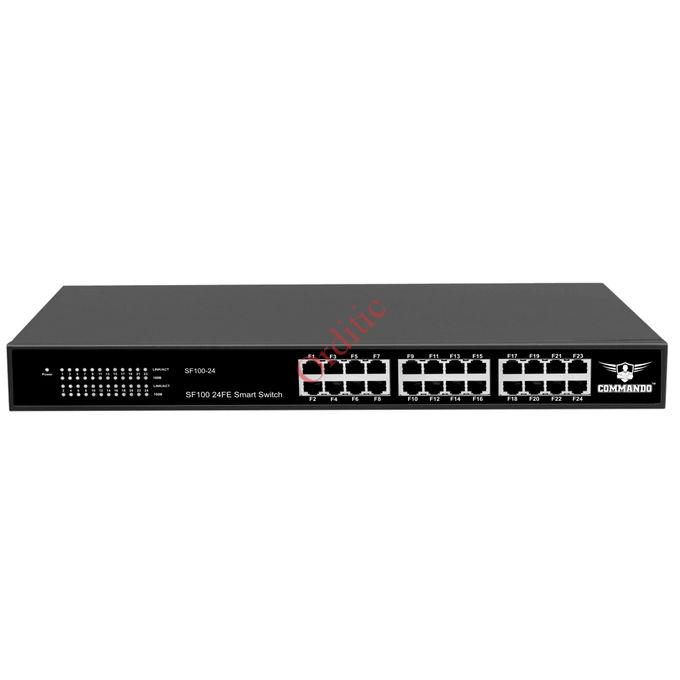 SWITCH COMMANDO ORDINAIRE SF100 24 PORTS