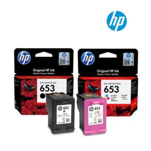 Hp Cartouche D'encre HP 653 Noir et couleur