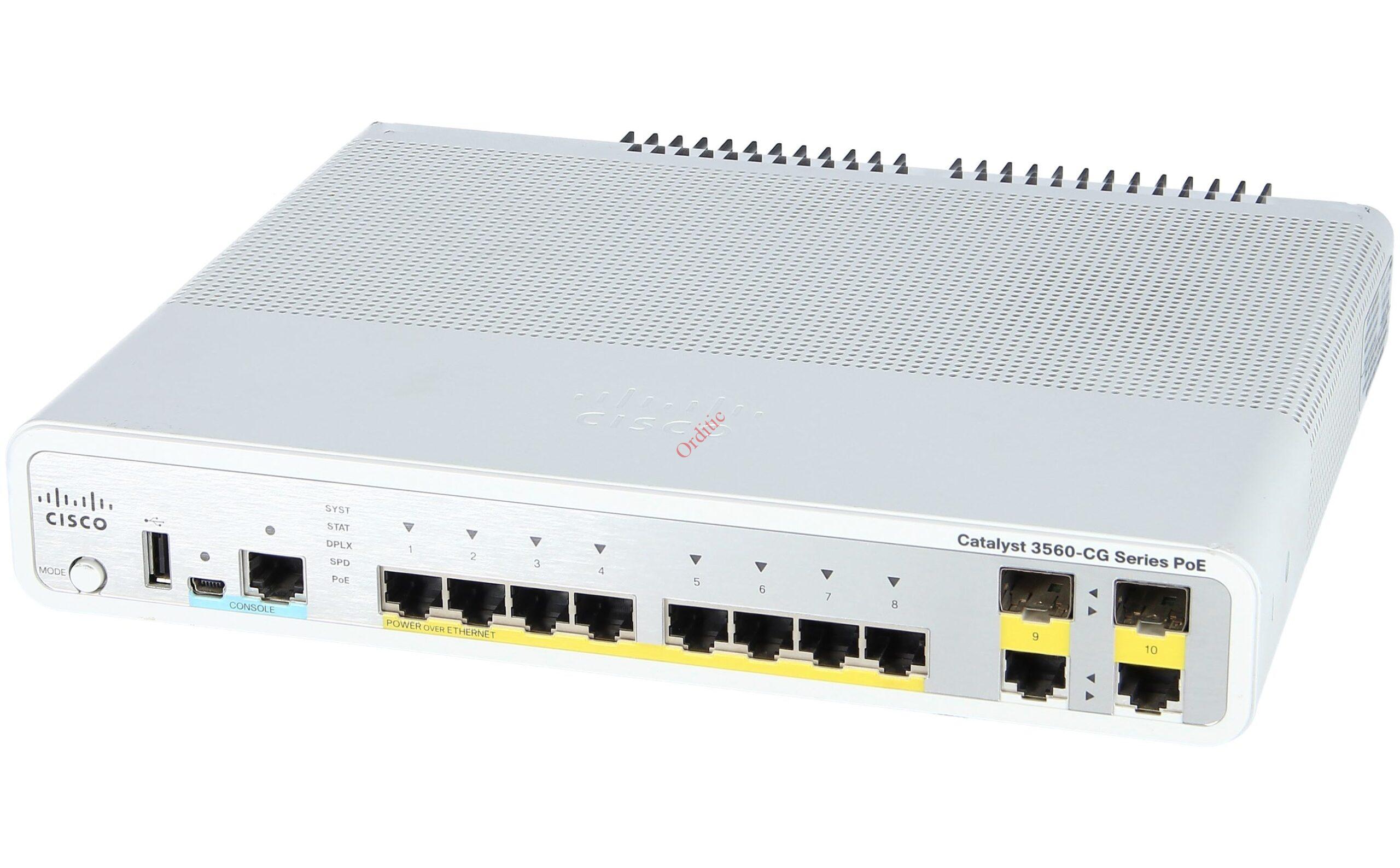 SWITCH SISCO CATALYST C3560 8 Ports 10/100 poe +1