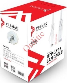 Cable reseau Premax Cat6 utp 305 M blinde PBC624 – Image 2