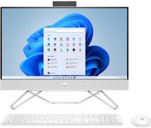 All in One 24 CB1288 i3/8gb/512 SSD/dvd/dos/24"NEW 13 TH BLANC