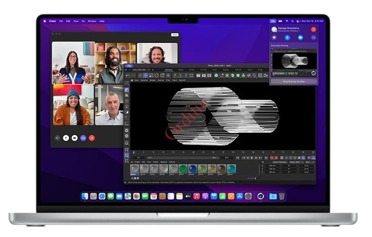 Apple MacBook M1 Pro 16Go RAM 1TB SSD écran 16 pouces année 2021 MacOs