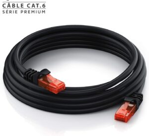 Cable reseau presserti Utp cat6 2metre