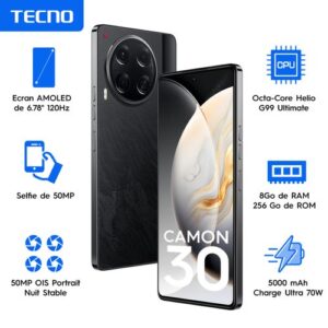 Camon 30- 256go/8go