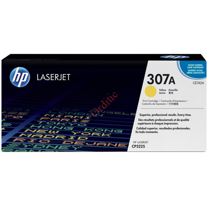 Cartouche HP Toner Originale – 307A couleur C/Y/M – Image 2