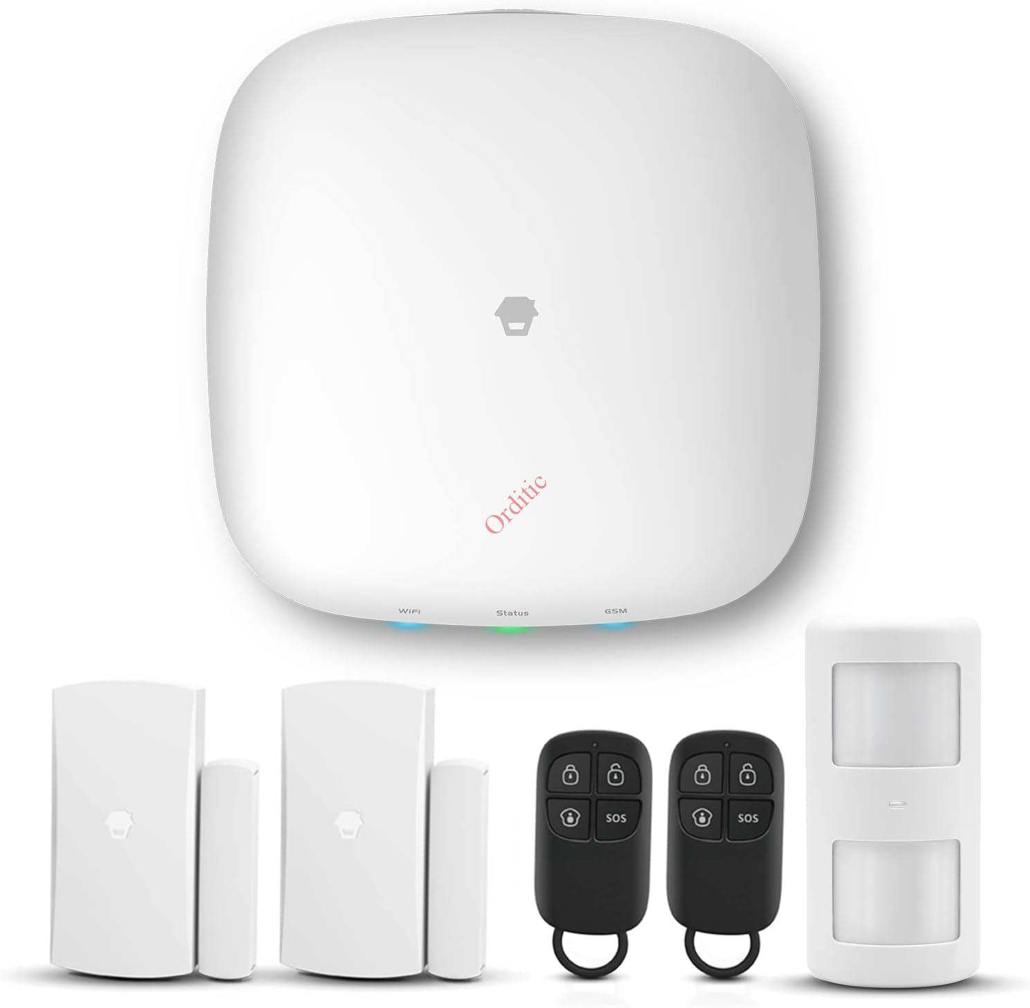 KIT SYSTÈME COMPLET DE SECURITE ALARME DOMESTIQUE CHUANGO /WIFI + SIM