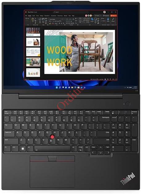 LENOVO THINKPAD E16 i7/16gb/512 SSD /2gb graphics new /16"