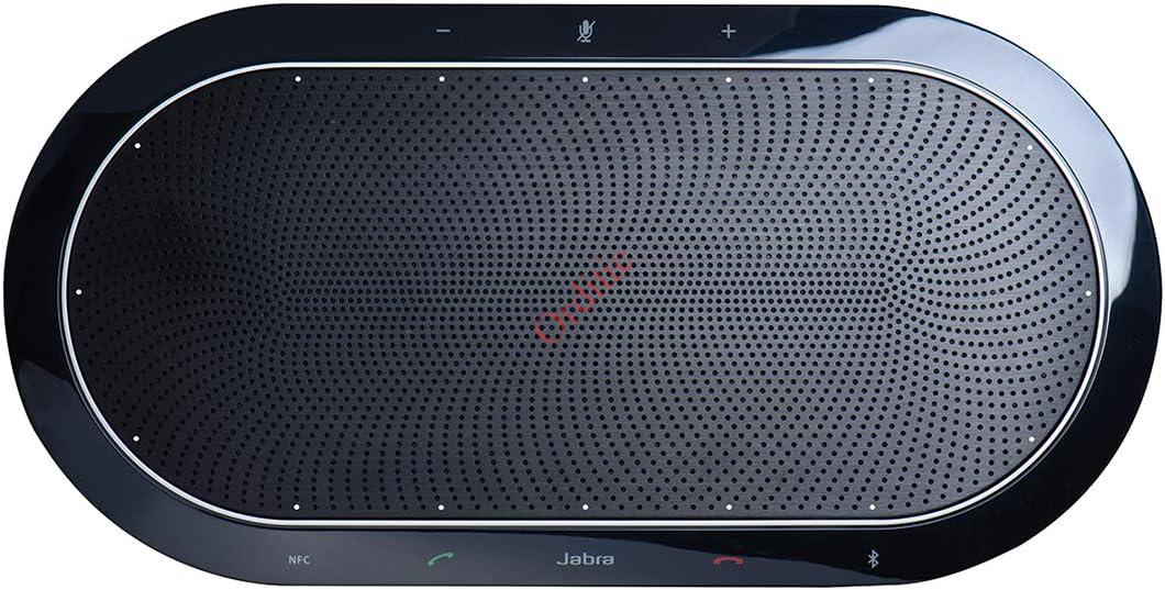 Jabra B2B Speak 810 Enceinte pour Conférence Microsoft pour Grandes Réunions avec Bluetooth et USB – Compatible avec Ordinateurs Portables, Smartphones et Tablettes Noir