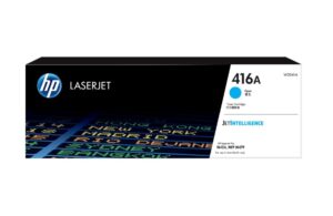 Cartouche de toner laser cyan d'origine HP 416A (environ 2 100 pages)