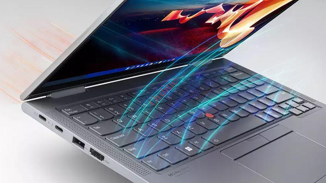 Lenovo ThinkPad X1 Yoga Gen 7 Intel Core i7-1255U 32 Go Ram DDR4 SSD 1To 14" LED Tactile Wi-Fi 6E/Bluetooth/4G Webcam Windows 10 – Image 4