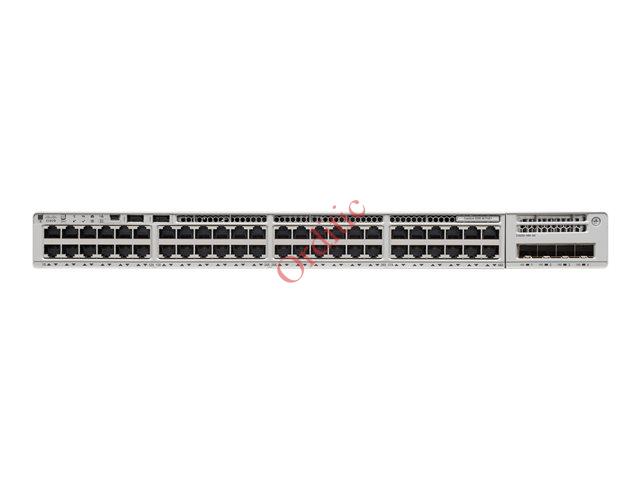 Switch Cisco Catalyst 9200L 48 ports - E 4x 1G - commutateur - intelligent - 48 x 10/100/1000 (PoE+) - Montable sur rack - PoE+