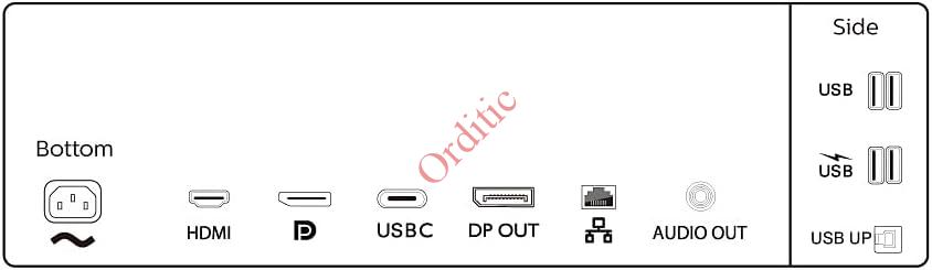 ECRAN PHILIPS 34" INCURVE , GAMING, DISPLAY 346P1CRH – Image 3