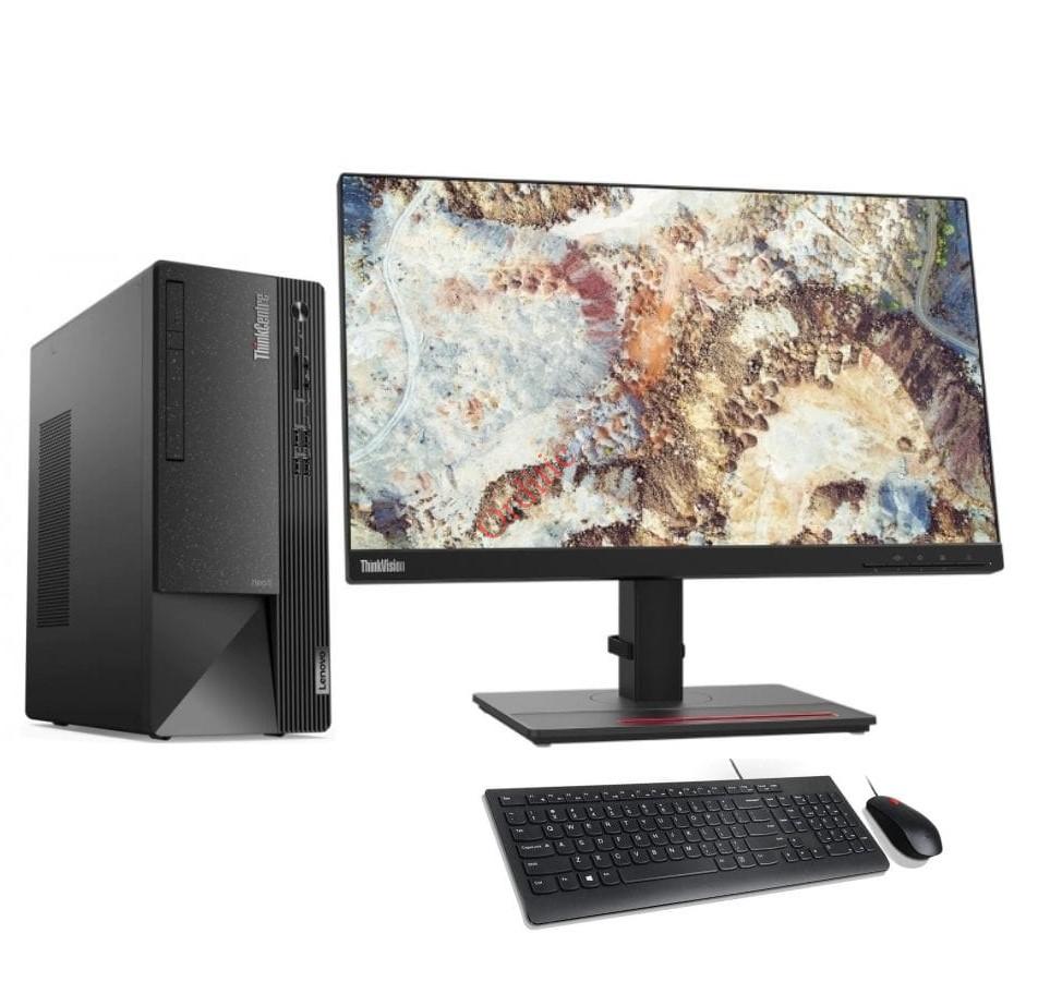 ORDINATEUR BUREAU LENOVO Thinkcentre Neo 50t core i3 8Go Ram 512 SSD, écran 22" + Windows 11 Pro