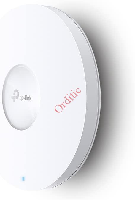 TP-Link Omada EAP650 Point d'accès WiFi 6 AX3000 planfonier, 1 port Ethernet Gigabit support PoE+, Itinérance transparente, Omada Mesh