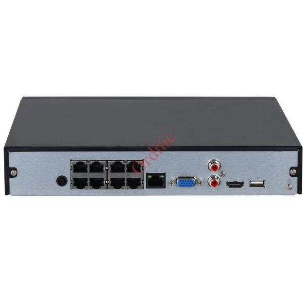 NVR DAHUA DHI-NVR1108HS-8P-S3/ IP H 4 PMX 8 SORTIE POE ( alimentation POE ) – Image 3