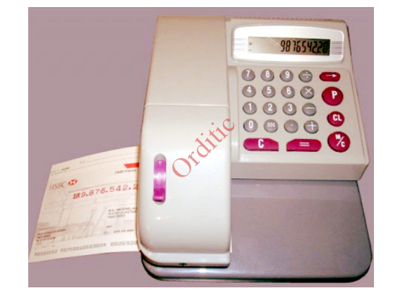 IMPRIMANTE DE CHEQUE