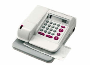 IMPRIMANTE DE CHEQUE