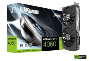 CARTE GRAPHIQUE ZOTAC PCI EXPRESS  8GB  GAMING  GEFORCE TWIN EDGE RTX4060