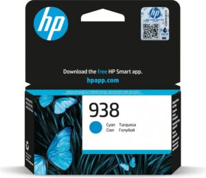 Hp Cartouche d'encre 938 Bleu pour 9730 - 9720