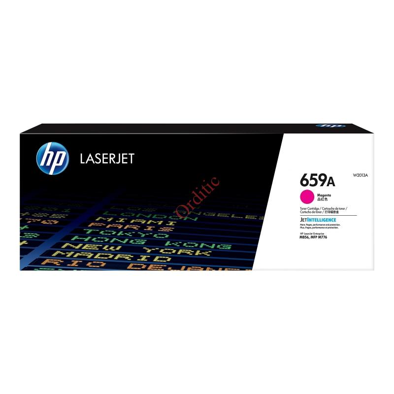 Toner HP 659A (W2013A) Magenta de 13000 pages - cartouche laser de marque HP