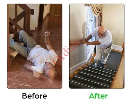 Ruban adhésif antidérapant avec Film Lumineux Brille dans Le Noir, Bande de sécurité pour escaliers échelles sols glissants – Image 2