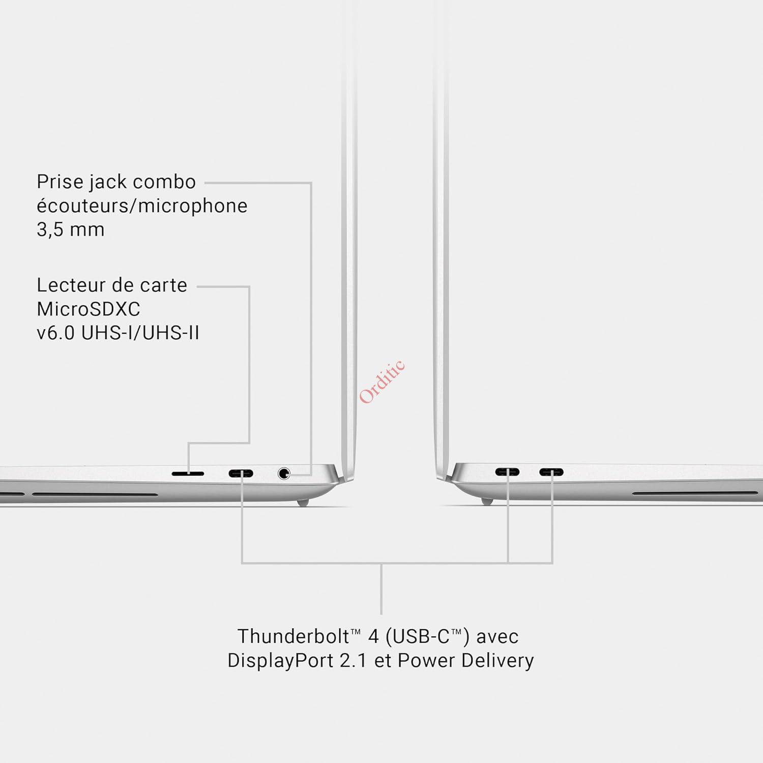 Ordinateur Portable Dell XPS 16 9640 16.3" écran FHD+ InfinityEdge - Processeur Intel Core Ultra 7, Graphique NVIDIA GeForce RTX 4050, RAM 16Go, SSD 1To, Windows 11, Clavier rétroéclairé – Image 2