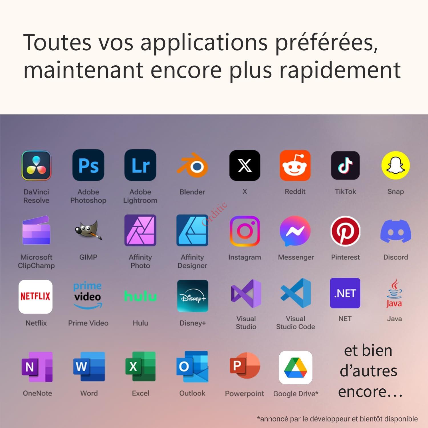 Microsoft Surface Pro 11 : Snapdragon X Elite - 32GB RAM - 1TB SSD - Platinum – Image 3