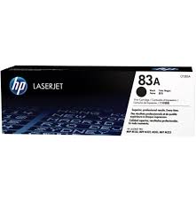 Cartouche de toner noir HP 83A LaserJet d'origine