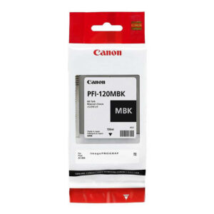 Canon PFI-120 MBK Cartouche d'encre noire (130 ml) traceur