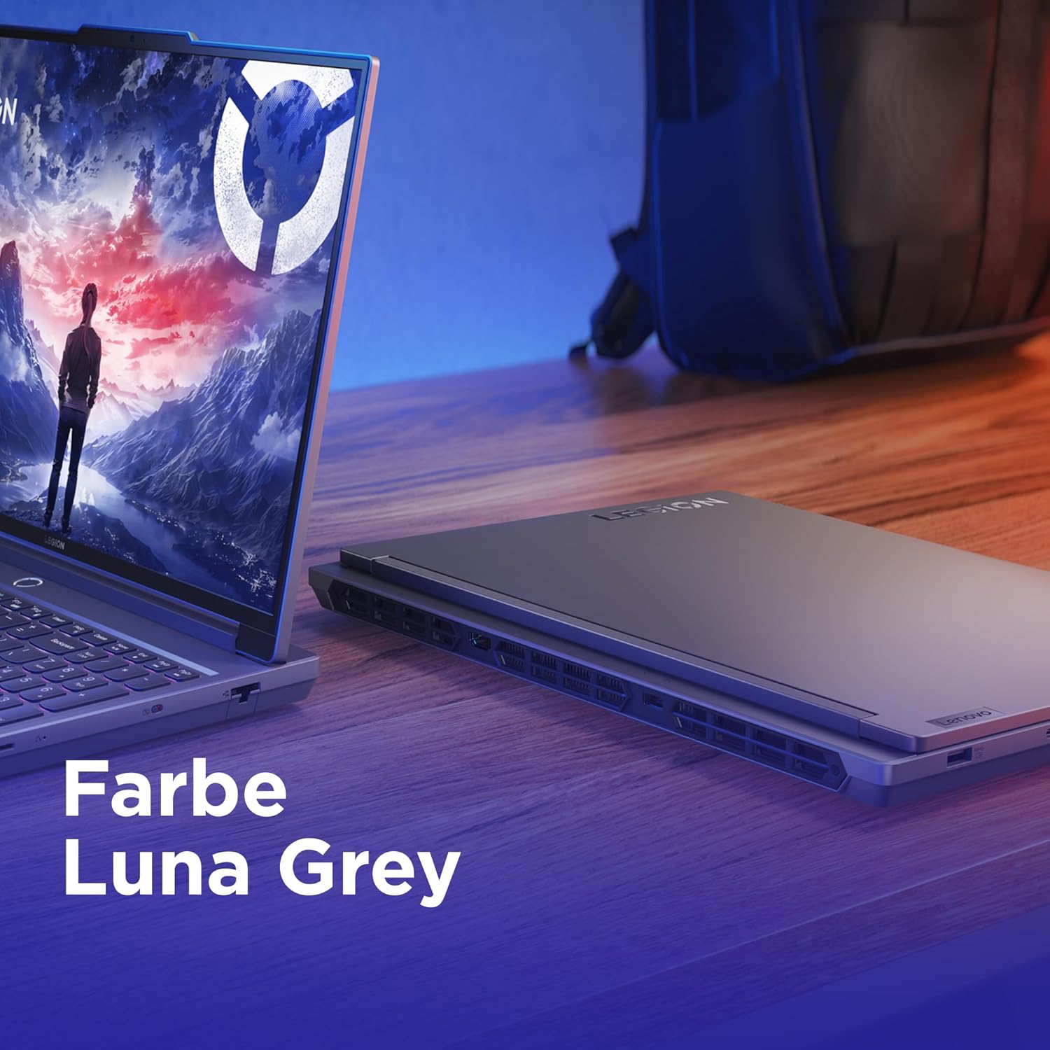 Lenovo Legion Pro 5 16IRX9 83DF - Conception de charnière à 180 degrés - Intel Core i9 - i9-14900HX