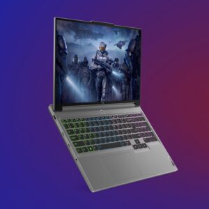 Lenovo Legion Pro 5 16IRX9 83DF - Conception de charnière à 180 degrés - Intel Core i9 - i9-14900HX