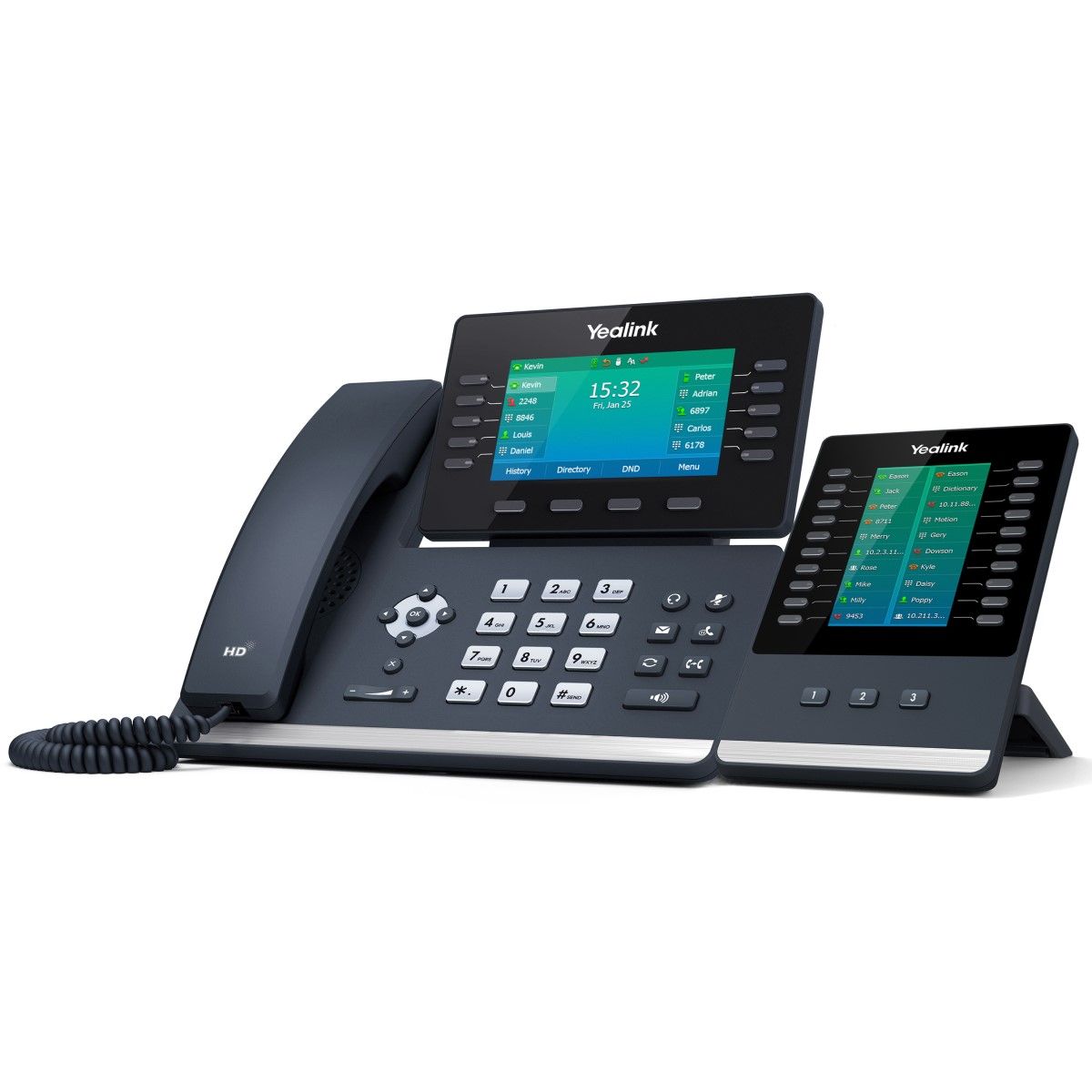 Téléphone filaire professionnel SIP Yealink T54W
