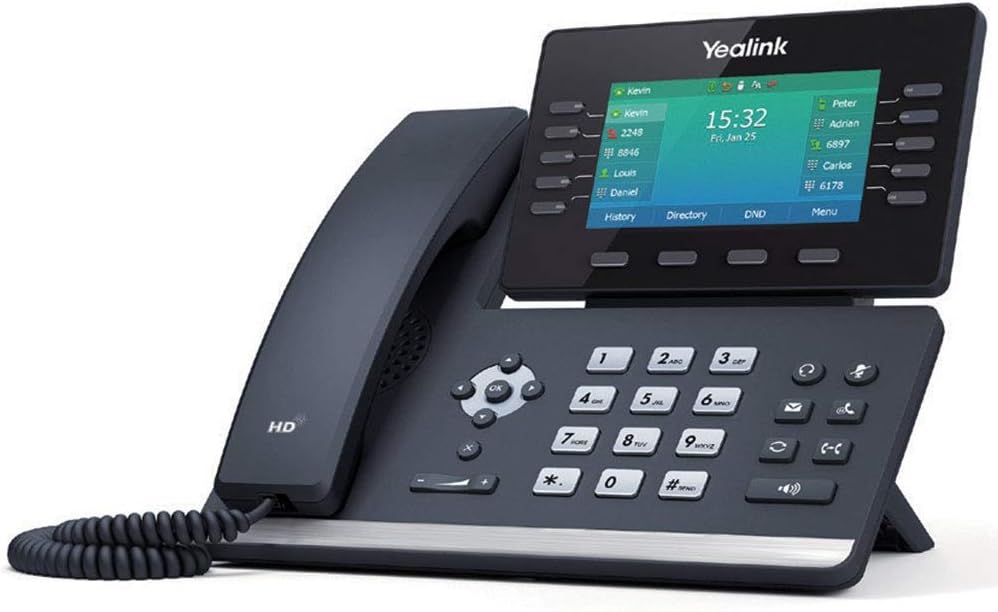 Téléphone filaire professionnel SIP Yealink T54W