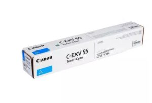 Canon C-EXV55 - Toner de marque Canon C-EXV55 (CEXV55 / 2182C002) pour imprimante Canon IR-C257, IR-C256i, IR-C350 Series, IR-C356i. Couleur : noir.