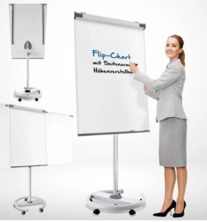 Chevalet de conférence mobile.