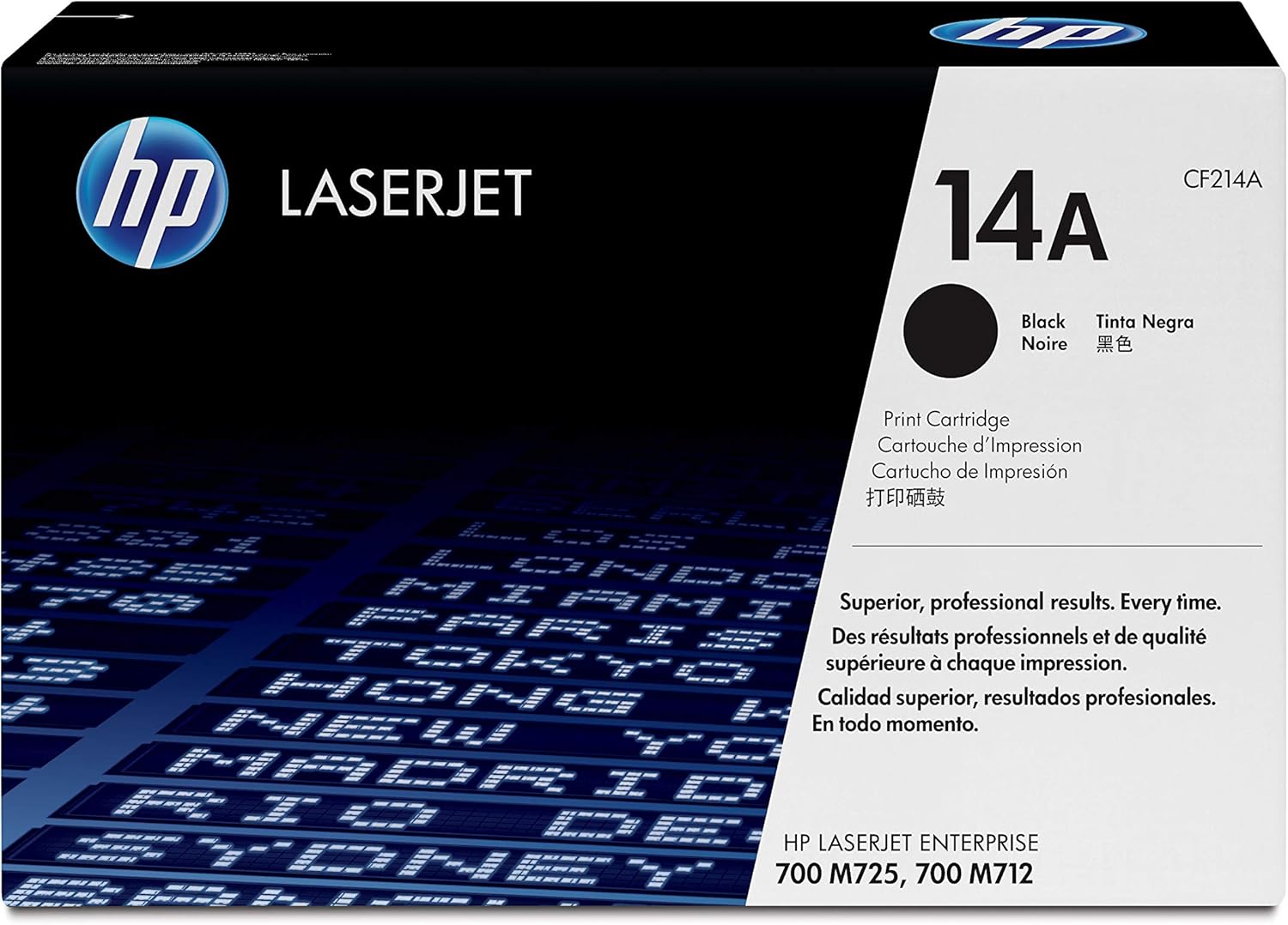 Cartouche de toner noir HP CF214A 14A
