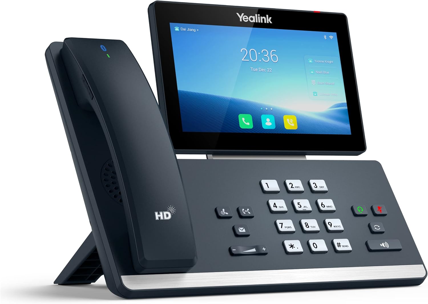 Yealink SIP-T58W téléphone fixe Gris LCD Wifi