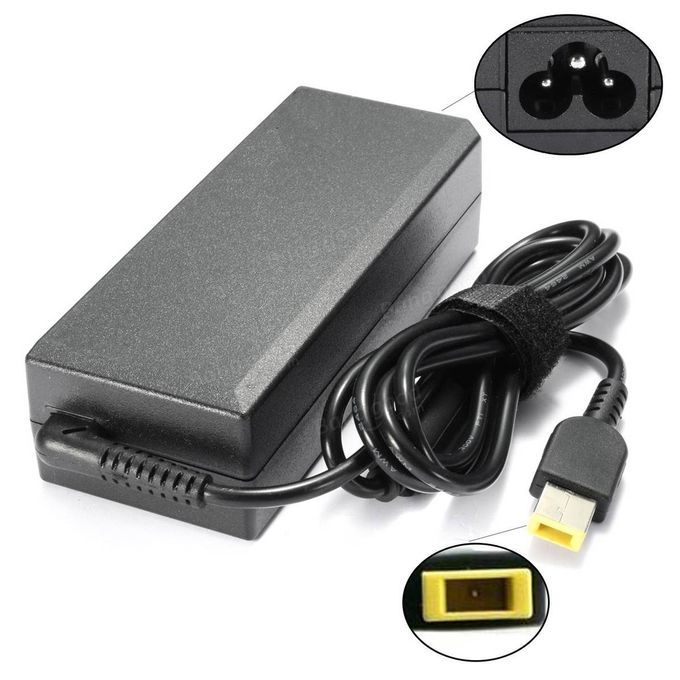 Lenovo Chargeur LENOVO 20V 2.25A Bout USB + Câble - Noir – Image 2