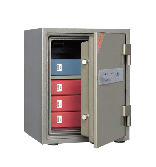 Coffre-fort ignifugé BS K610-85kg avec serrure à clé