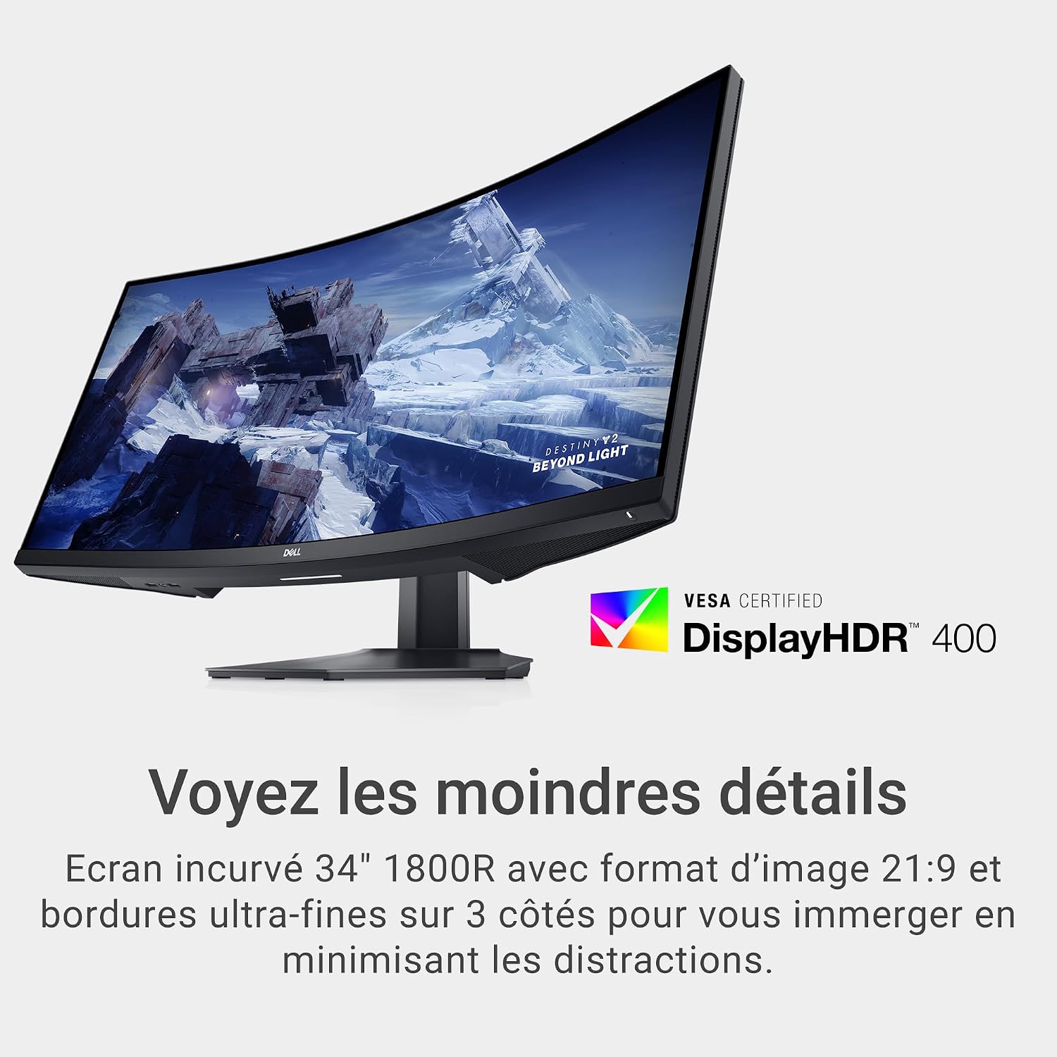 Écran de gaming incurvé Dell 34 - S3422DWG