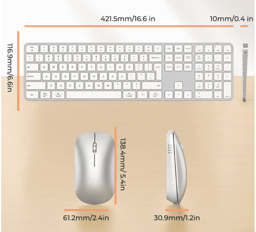 C230 Wireless Keyboard and Mouse Combo